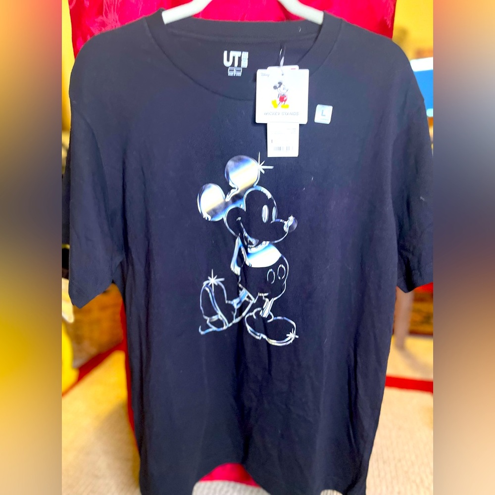 UNIQLO Mickey Stands Unisex Tshirt